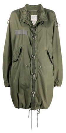 R13 Military Cargo Olive Jacket