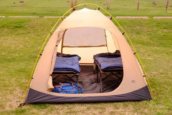 inside tent cots - Google Search