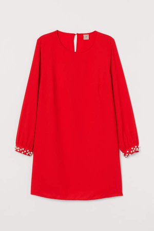 H&M+ Short Dress - Red