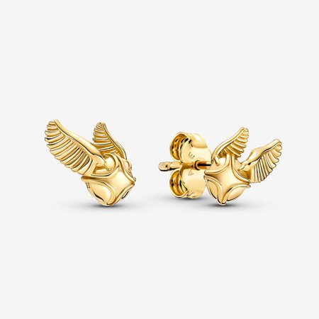 Harry Potter, Golden Snitch Stud Earrings | Pandora NZ