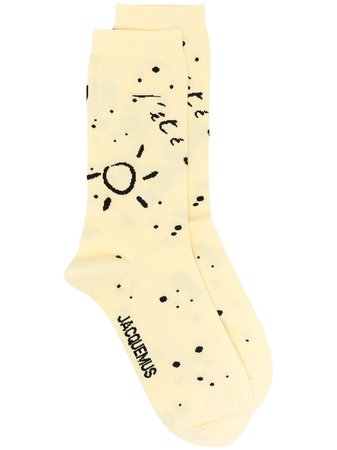 Jacquemus graphic-print Socks - Farfetch