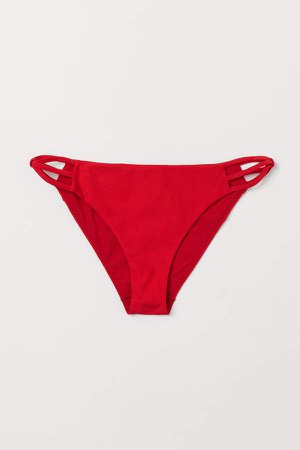 Cheeky Bikini Bottoms - Red