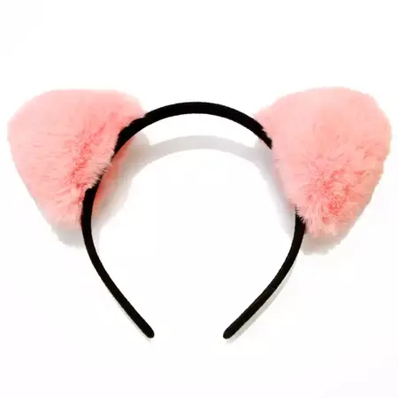 Bando Telinga Hewan Bulu Lembut Merah Muda Bando Telinga Beruang Tikus Anjing Bando - Buy Headband,Bear Ears Headband,Animal Ears Headband Product on Alibaba.com