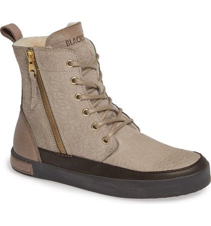 Blackstone QL43 High Top Sneaker with Genuine Shearling Lining (Women) | Nordstrom