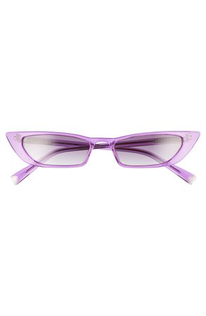 KENDALL + KYLIE Vivian 51mm Extreme Cat Eye Sunglasses | Nordstrom