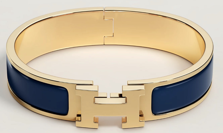 blue Hermes bracelet
