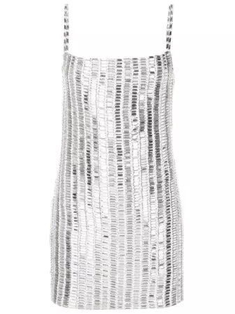 Andrea Bogosian crystal-embellished Mini Dress - Farfetch