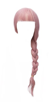 Pink Braided Hair