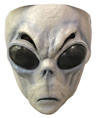 Gray Grey Alien Face Mask X-Files Star Trek Space Fancy Dress Cosplay- Buy Online in Guam at guam.desertcart.com. ProductId : 82997134.