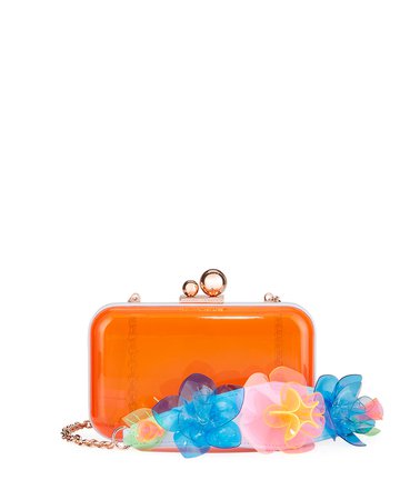 Sophia Webster Vivi Jumbo Lilico Acrylic Box Clutch Bag | Neiman Marcus