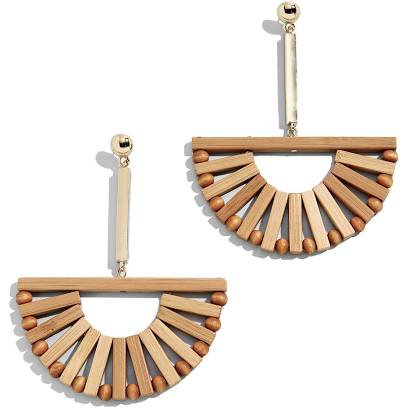 wooden rectangle earrings - Google Search