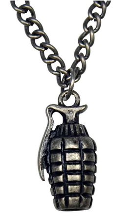 grenade necklace