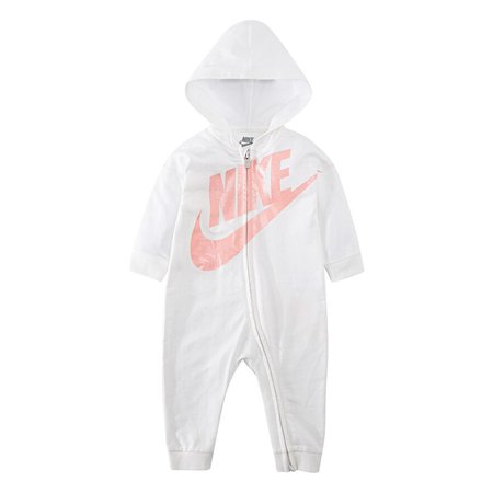 Baby Girl Nike Hooded Jumpsuit | Kohls