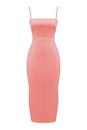 Clothing : Maxi Dresses : 'Costanza' Bright Peach Maxi Dress