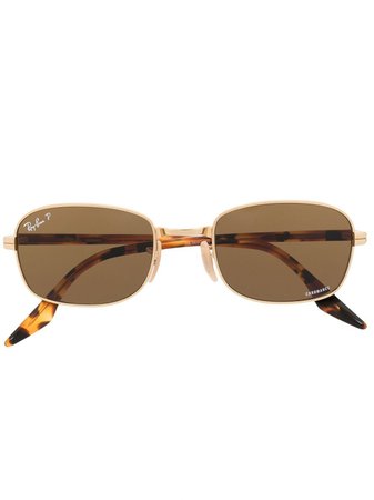 Ray-Ban Tortoiseshell square-frame Sunglasses - Farfetch
