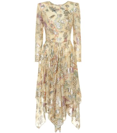 Printed Silk Midi Dress | Etro - Mytheresa