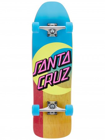 Santa Cruz Moon Dot 80s Cruzer Complete 9.35 x 31.7 - Skate Warehouse