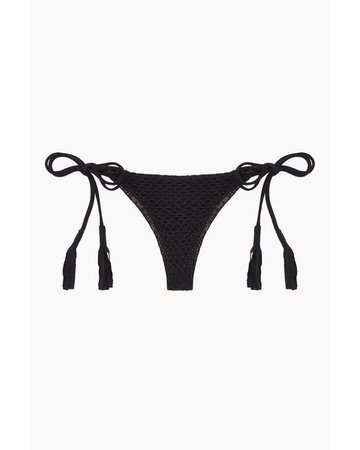 Lyst - Acacia Swimwear Polihale Tie Side Bikini Bottom - Black in Black
