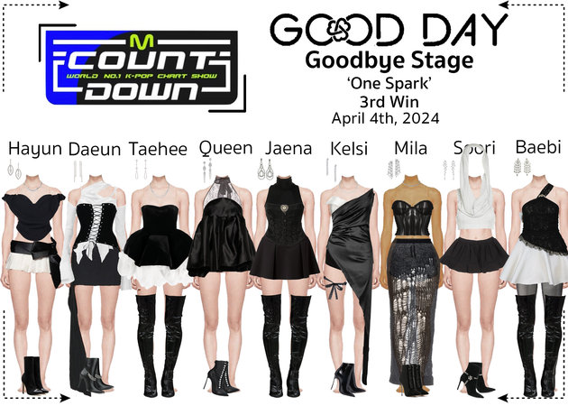 GOOD DAY - MCountdown - Goodbye Stage