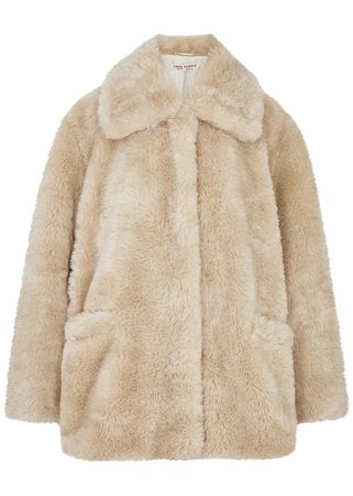 FREE PEOPLE Pretty Perfect faux fur coat | Harvey Nichols