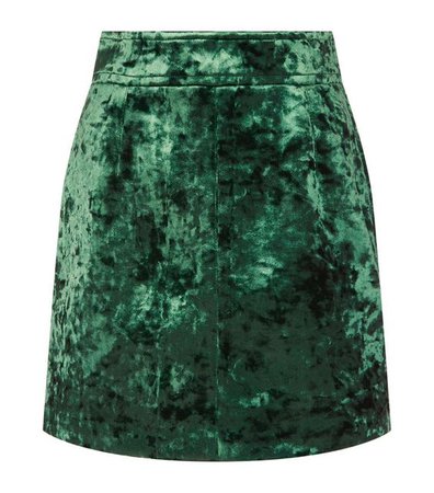 Sandro Velvet Miniskirt