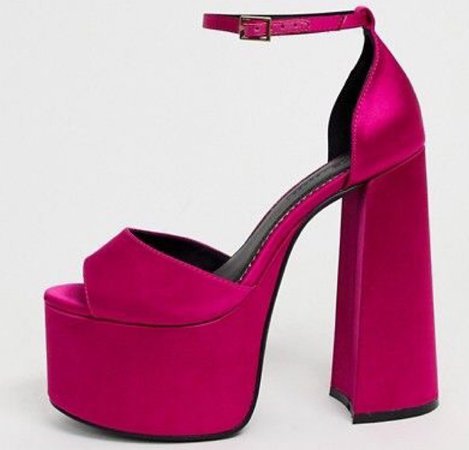 hot pink versace heels