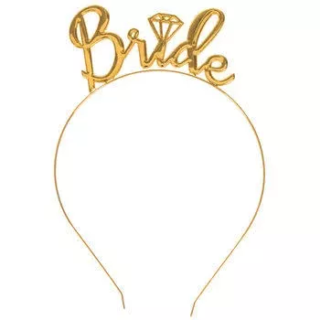 gold bachelorette accessories - Google Search