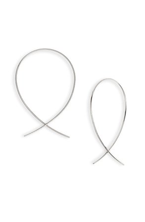 Lana Jewelry 'Upside Down' Small Hoop Earrings | Nordstrom