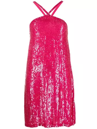 P.A.R.O.S.H. sequin-embellished Mini Dress - Farfetch