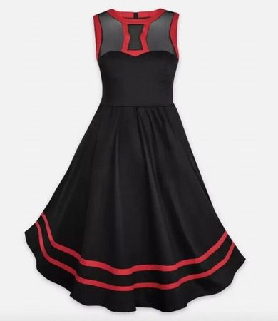Her Universe marvel Black Widow Dress Wanda maximoff Disney Parks Dress Shop Sma | eBay