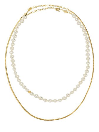 Anni Lu Stellar Pearl Necklace Set - Farfetch