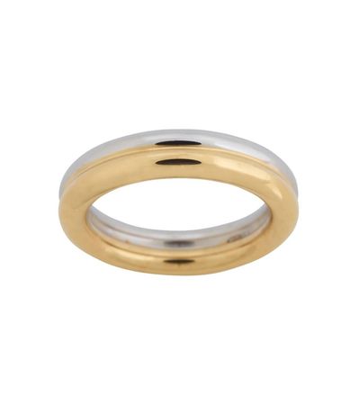 Akin Ring Gold Steel