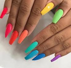 rainbow nails - Google Search