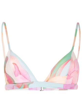Mara Hoffman Astrid floral-print Bikini Top - Farfetch