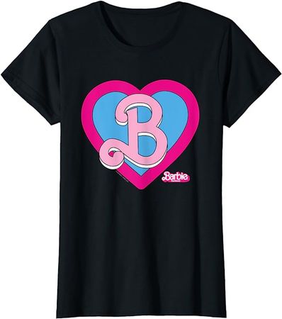Amazon.com: Barbie The Movie - Heart Crest T-Shirt : Clothing, Shoes & Jewelry