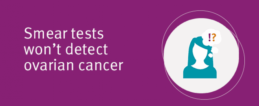 Smear tests won't detect ovarian cancer | Target Ovarian Cancer
