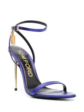 TOM FORD 120mm Padlock ankle-strap Sandals - Farfetch