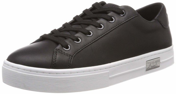 A|X Women's Leather Lace Up Sneaker Indoor Court Shoe