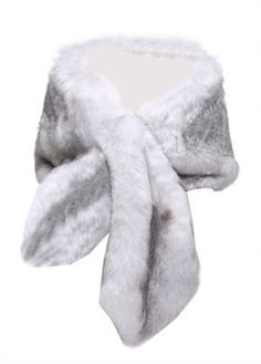 Favordear Bridal Silver Faux Fur Prom Jacket Coat Winter White Fur Shawl For Party-in Wedding Jackets / Wrap from Weddings & Events on Aliexpress.com | Alibaba Group