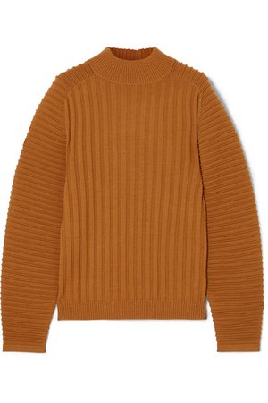Victoria, Victoria Beckham | Ribbed wool sweater | NET-A-PORTER.COM