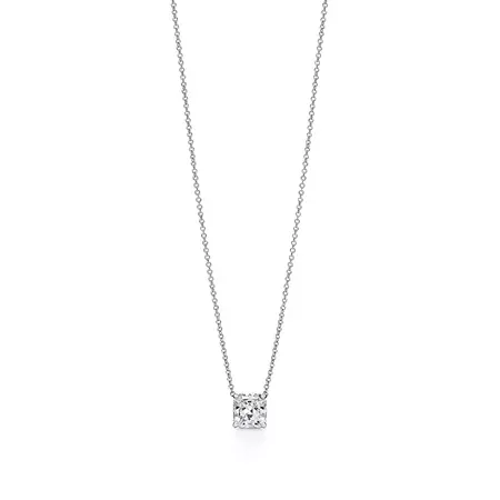Tiffany True® Pendant in Platinum with a Tiffany True® Diamond | Tiffany & Co.