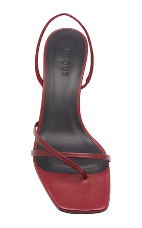 Meira Leather Slingback Sandals by Neous | Moda Operandi