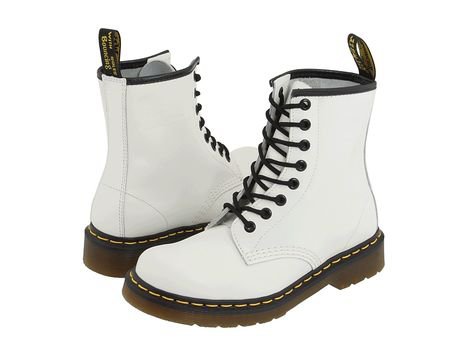 Dr. Martens 1460 Lace-up Boots White