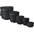 Amazon.com: Gearlux 5-Piece Drum Bag Set for 12" Tom, 13" Tom, 14" Snare, 16" Floor Tom, 22" Bass Drum : Musical Instruments
