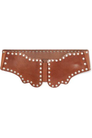 Isabel Marant | Koya studded leather waist belt | NET-A-PORTER.COM