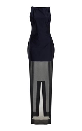 Banista Sleeveless Crepe-Chiffon Maxi Dress By Jacquemus | Moda Operandi