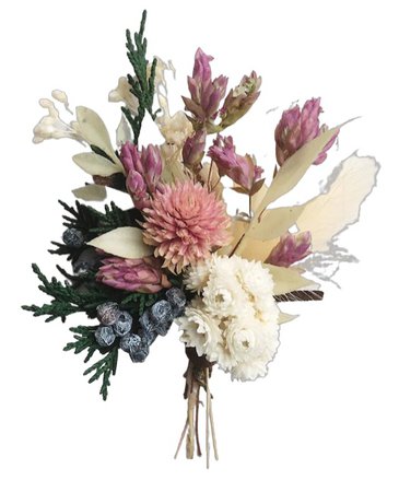 Sweet Juniper Boutonniere // Flower Boutonniere // Dried Flowers