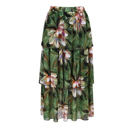 Mefese Floral maxi skirt