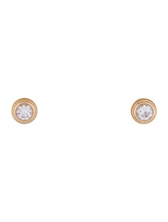 Cartier Diamants Légers Stud Earrings - Earrings - CRT57261 | The RealReal