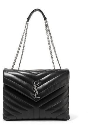 Saint Laurent | LouLou medium quilted leather shoulder bag | NET-A-PORTER.COM